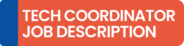 Tech Coordinator Job Description button.