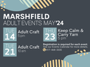 Marshfield Adult Events in May.png