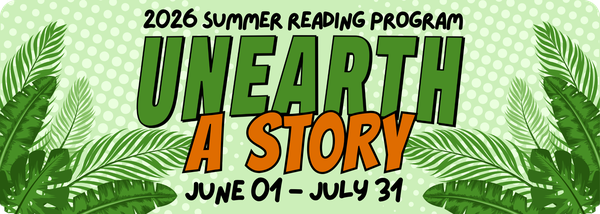2026 Summer Reading Program button.