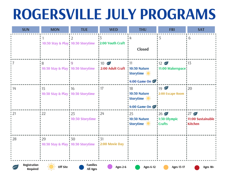 July Calendar